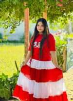 স্কার্ট আর গেঞ্জি কম্বো - Image 3