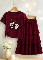 স্কার্ট আর গেঞ্জি কম্বো - Image 3